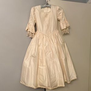 Silk First Communion Dress